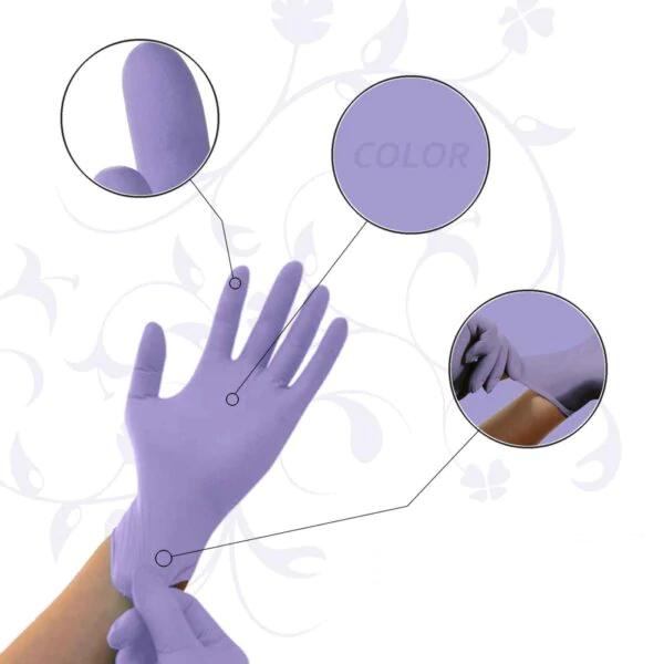 Grip Protect Precise | Medical Purple Nitrile Gloves - Exam Grade, Powder Free (4 Mil), 1,000 Gloves