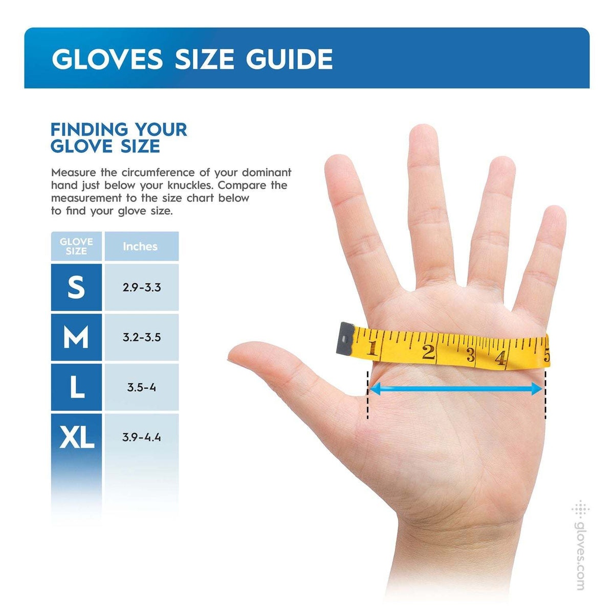 Gloves Size Guide